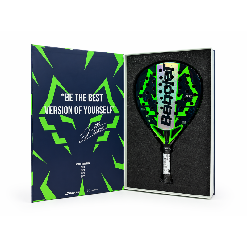 BABOLAT 231739 TECH VIPER JL 3.0 BOX BLAUW/GROEN