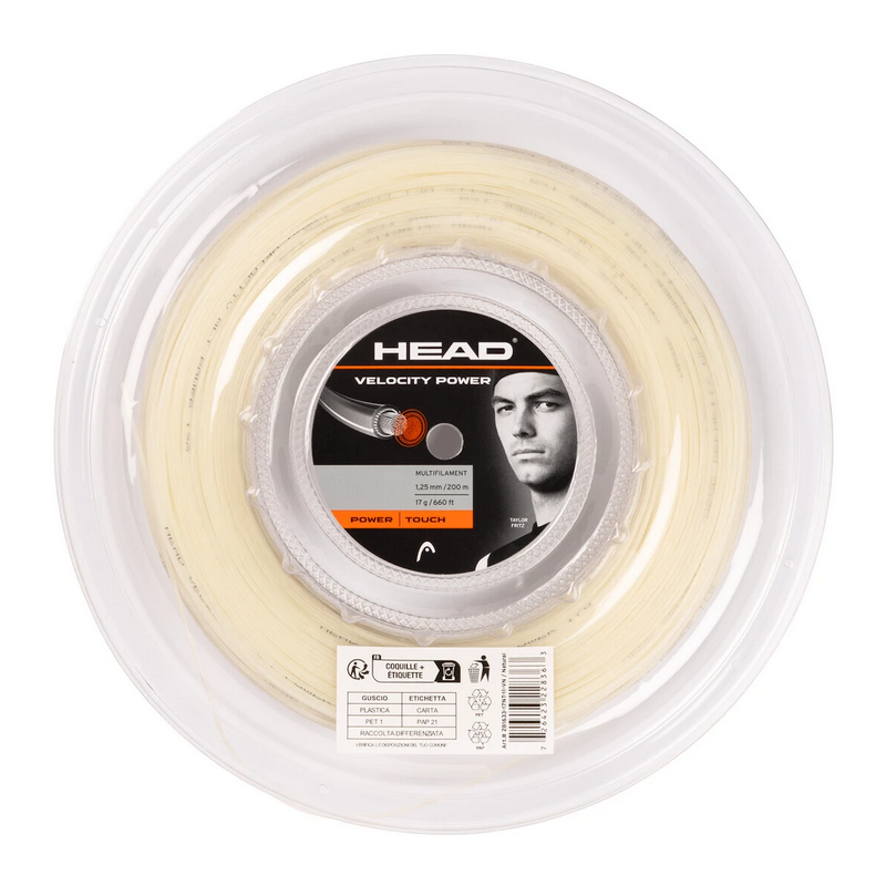 HEAD VELOCITY MLT POWER 200M NATUREL