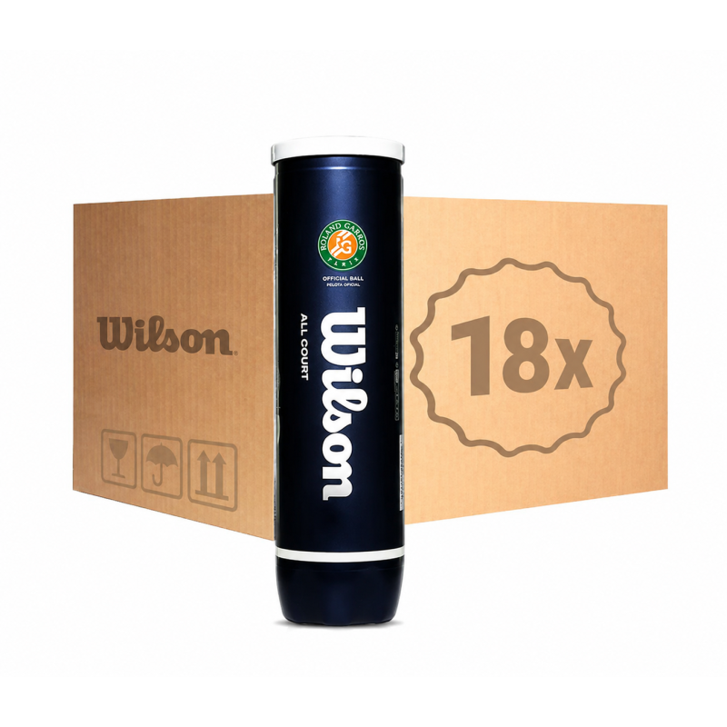WILSON ROLAND GARROS ALL COURT 18 X 4 CAN