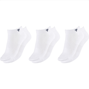 Tecnifibre korte sokken 3 pack WIT/BLAUW