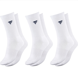 Tecnifibre sokken 3 pack WIT/BLAUW