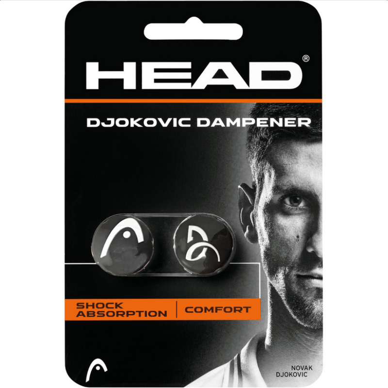 HEAD DJOKOVIC TENNIS  ZWART/WIT DEMPER