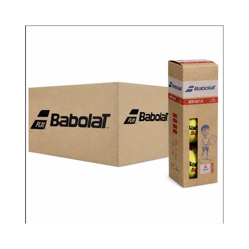Babolat Stage 3 Rood Soft 24x3 Stuks