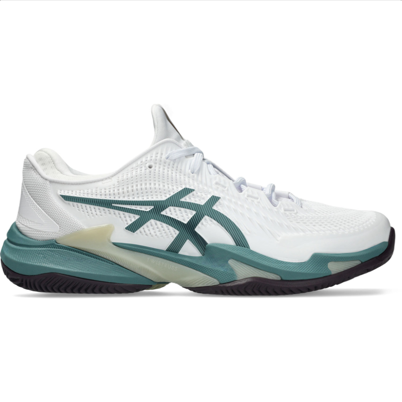 ASICS Court FF 3 Clay Heren WIT/GROEN