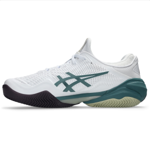 ASICS Court FF 3 Clay Heren WIT/GROEN