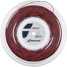 BABOLAT SYNTHETIC GUT 200M ROOD/ZWART