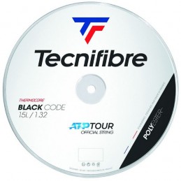 TECNIFIBRE BLACKCODE 200m ZWART