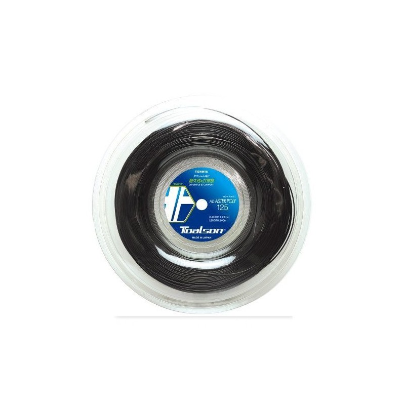 TOALSON ASTRA POLY ROL 200m ZWART