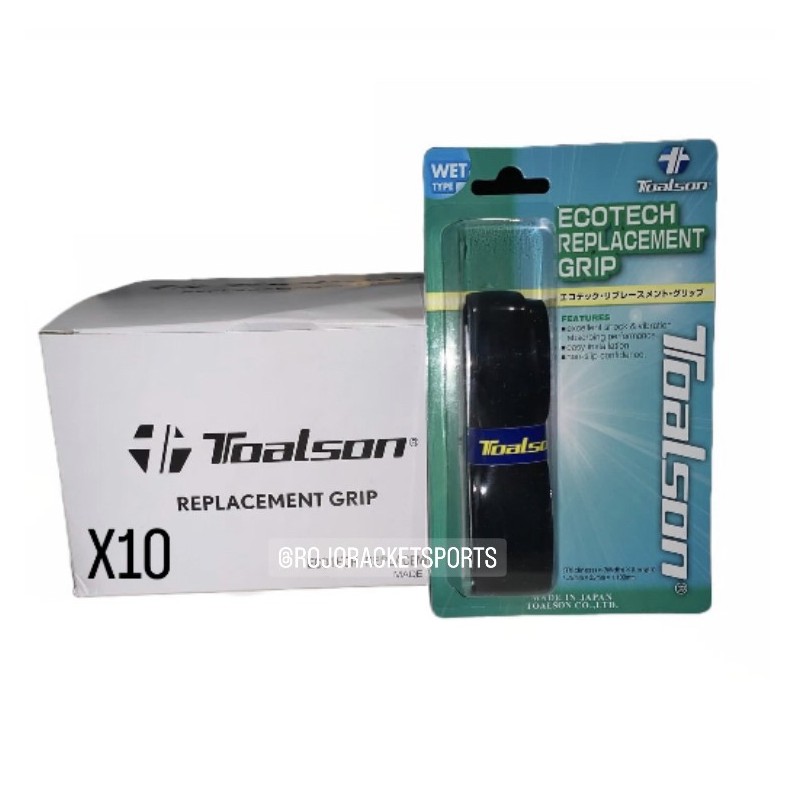 TOALSON ECOTECH BASISGRIP ZWART X10